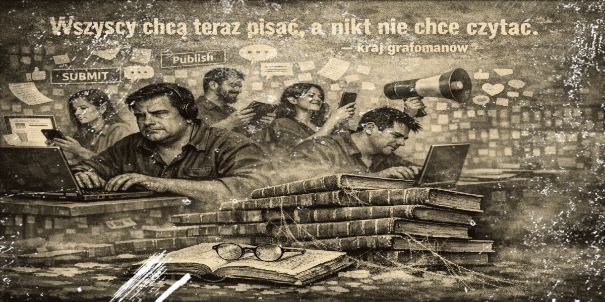 Leonard – Świat schodzi na psy – wszyscy chcą pisać, a nikt nie czyta